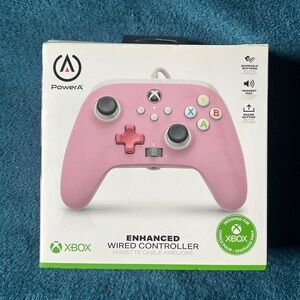 PowerA Enhanced Wired Controller for Xbox Series X|S - Pink, Licensed for Xbox